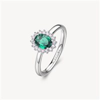 Anello Brosway Donna FANCY LIFE GREEN in Argento FLGT71C - FLGT71C
